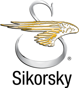 Helicopter manufacturer logo for Sikorsky