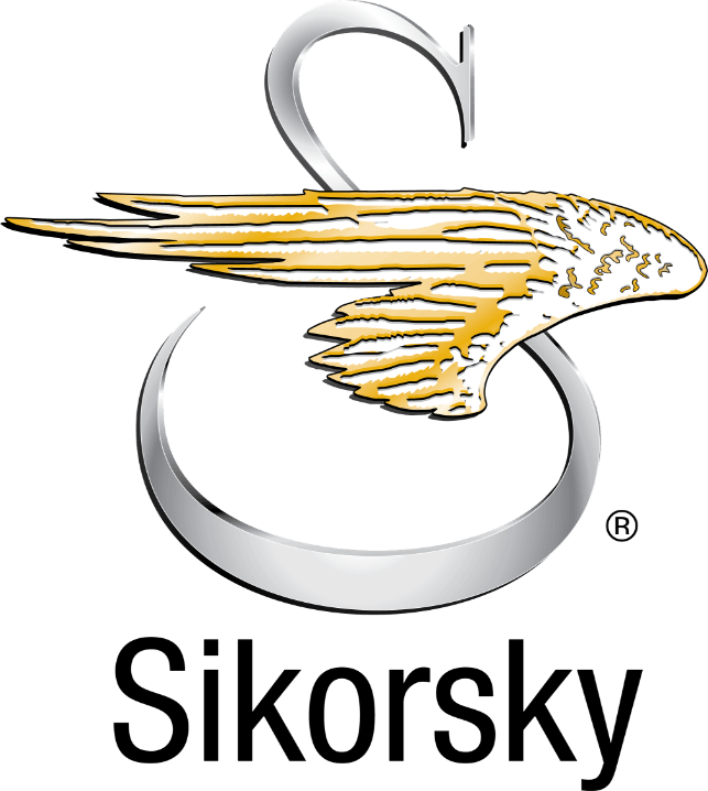 Helicopter manufacturer logo for Sikorsky